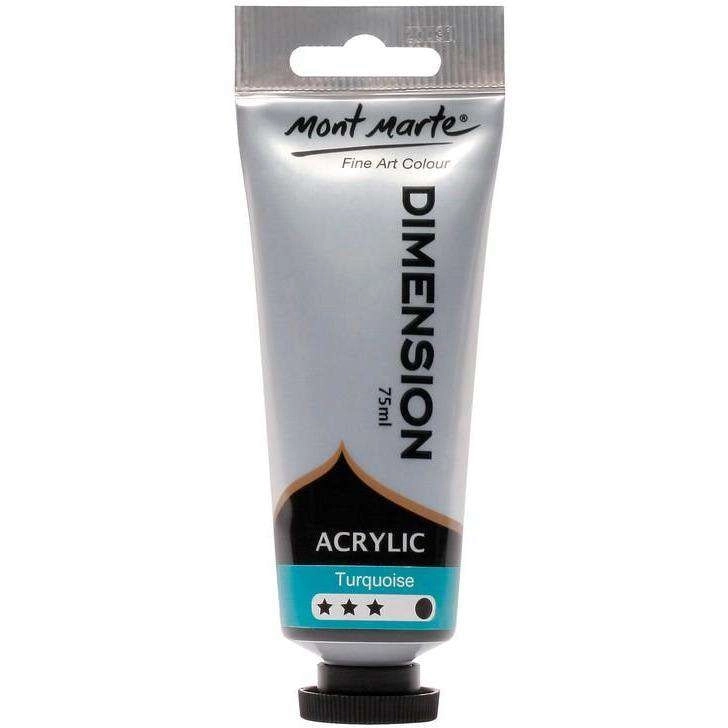 Mont Marte Dimension Acrylic Paint - Turquoise