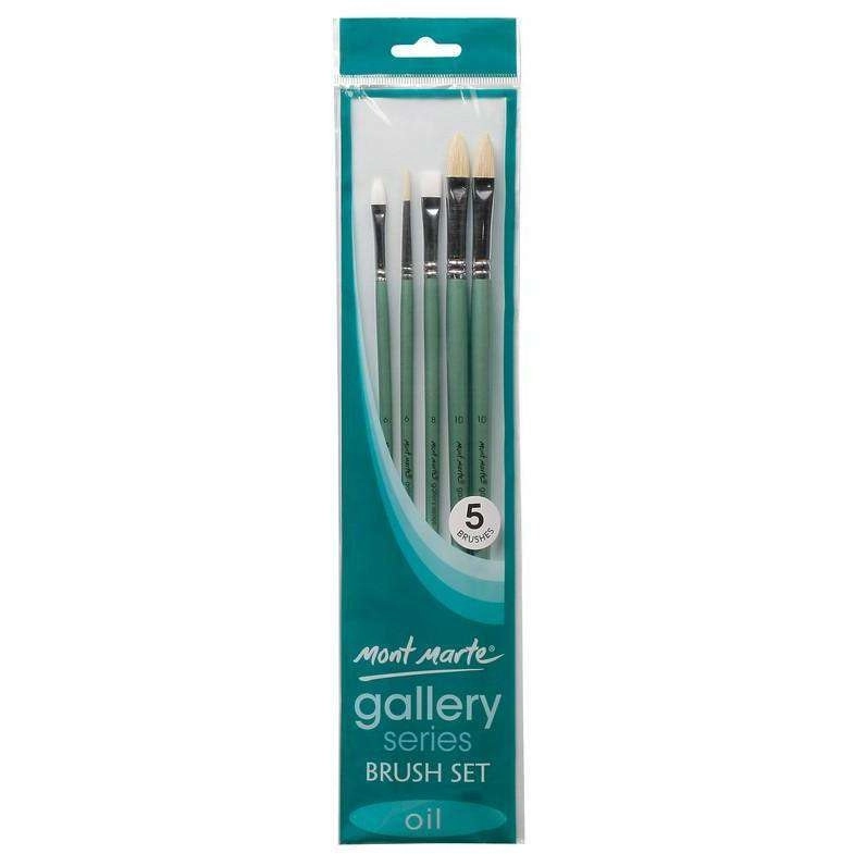 Mont Marte Gallery Series Brush Set - For Oils