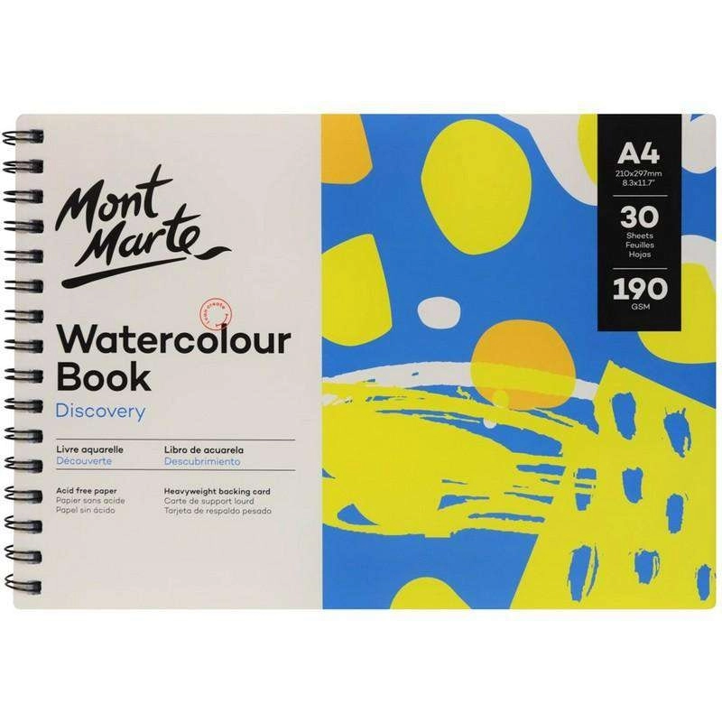 Mont Marte - Discovery Watercolour Book