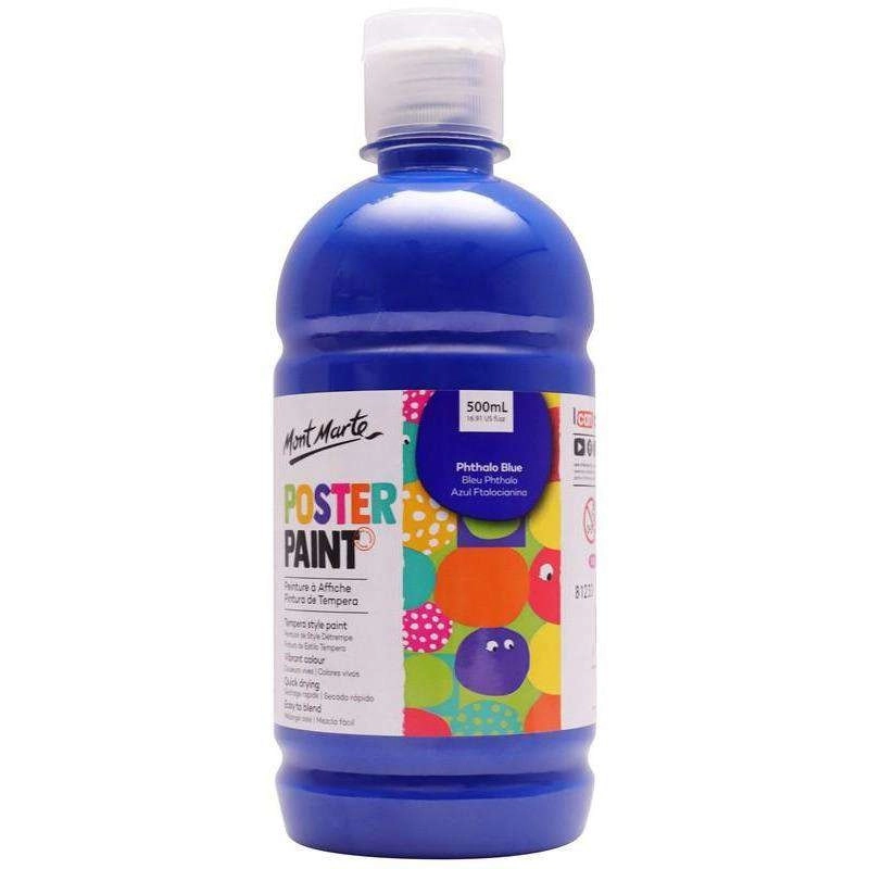 Mont Marte Poster Paint - Phthalo Blue