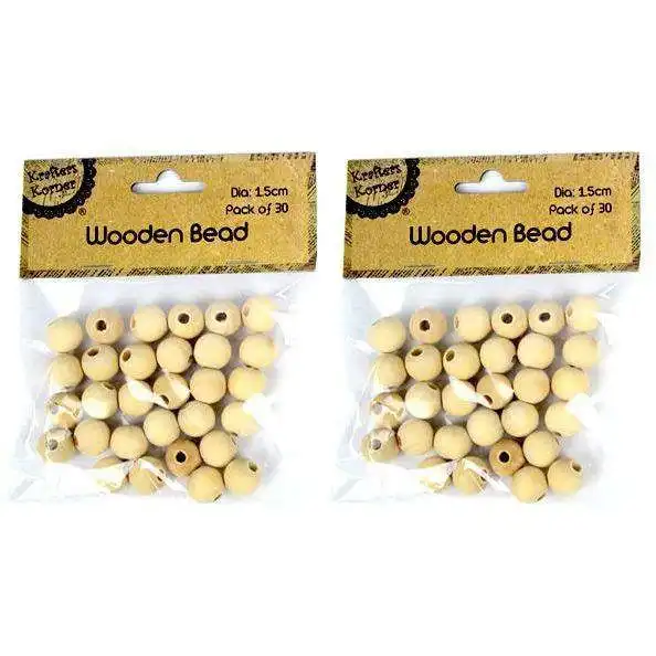 Wooden Beads - Small