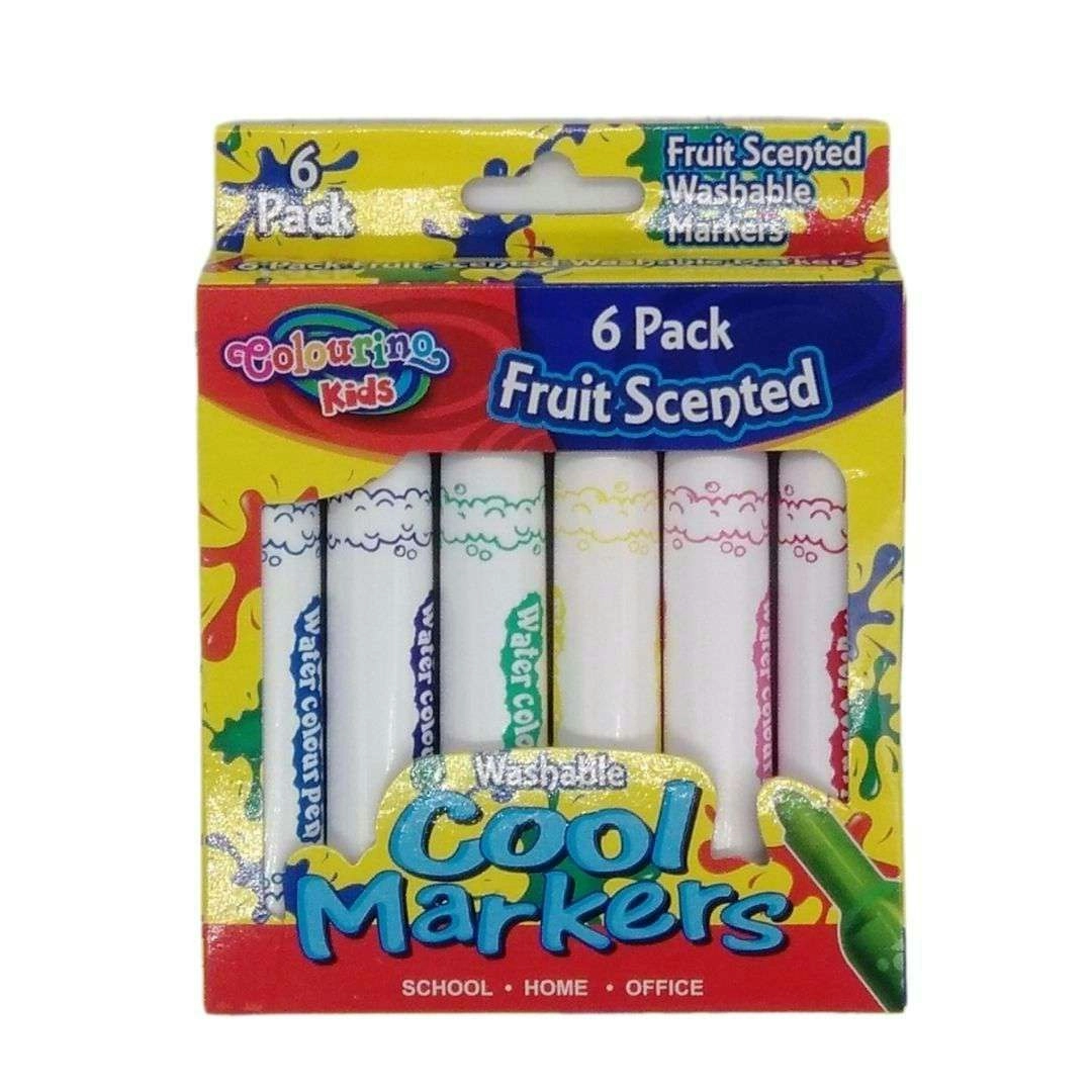 Cool Washable Markers Fruit Scented