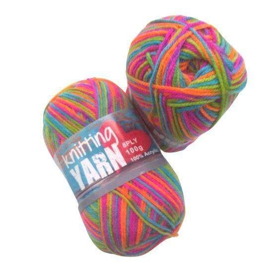 Knitting Yarn - Multi Colour