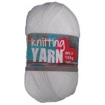 Knitting Yarn - White