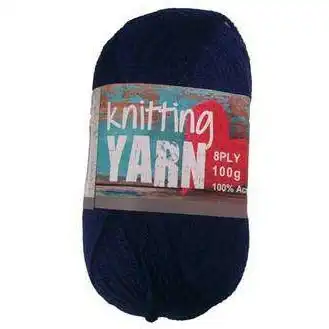 Knitting Yarn - Navy Blue