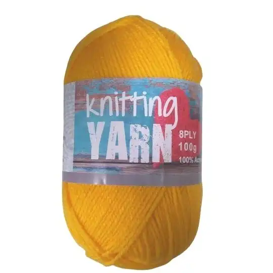 Knitting Yarn -  Golden Yellow