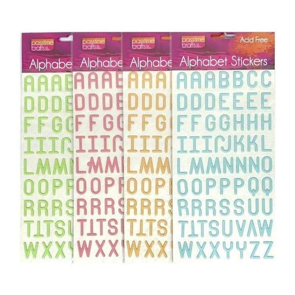 Stickers - Alphabet ABC Letters