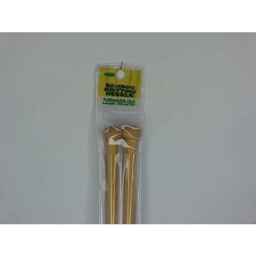 Bamboo Knitting Needle 30cm - 6.5mm