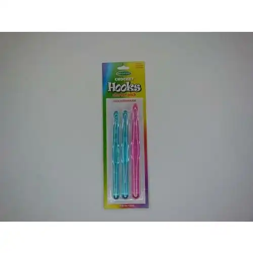 Crochet Hooks Starter Pack - 9, 10 & 12mm