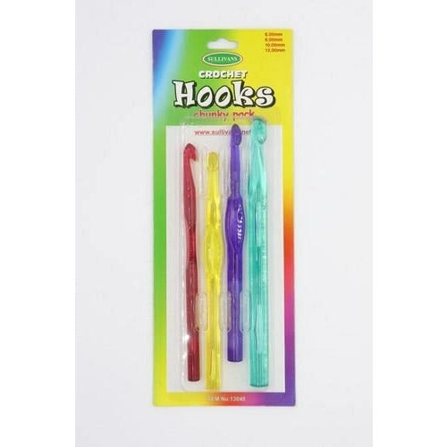 Crochet Hooks Kids Pack - 8, 9, 10 & 12mm