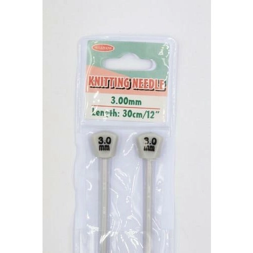 Knitting Needle 30cm - 3.00mm