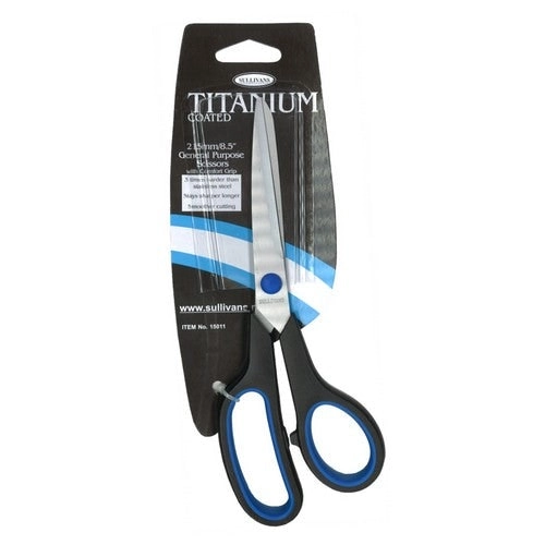 Dressmaker Scissors Titanium Coated with Comfort Grip