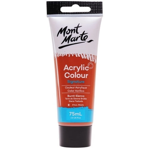 Mont Marte Signature Acrylic Paint - Burnt Sienna