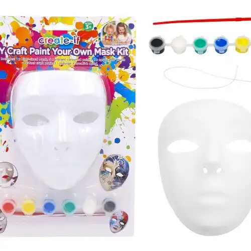 Craft Paint Your Own Mask Kit