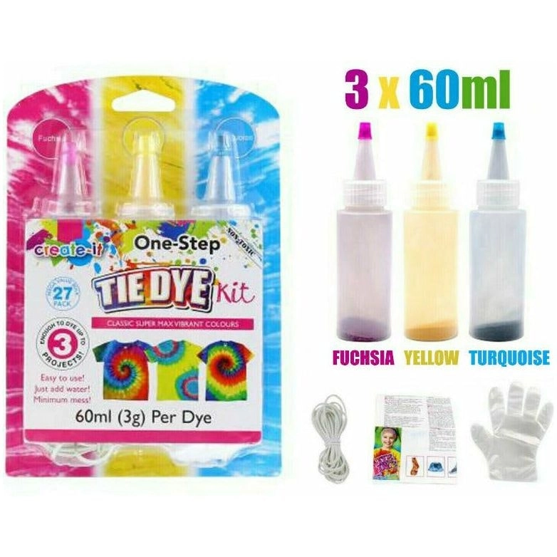 Tie Dye Kit - 3 Pack