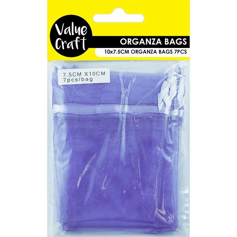 Mini Organza Bags - Lavender