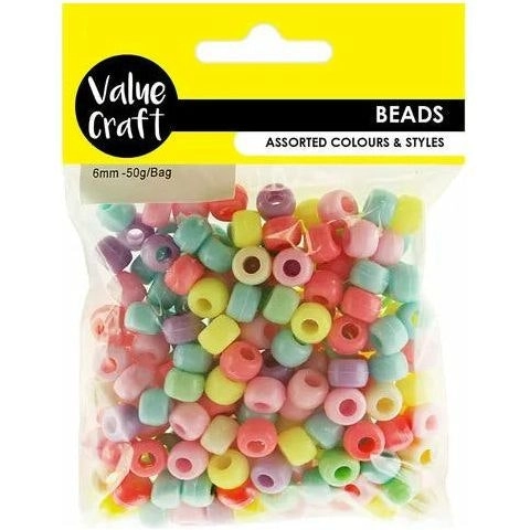 Pony Beads - Pastel