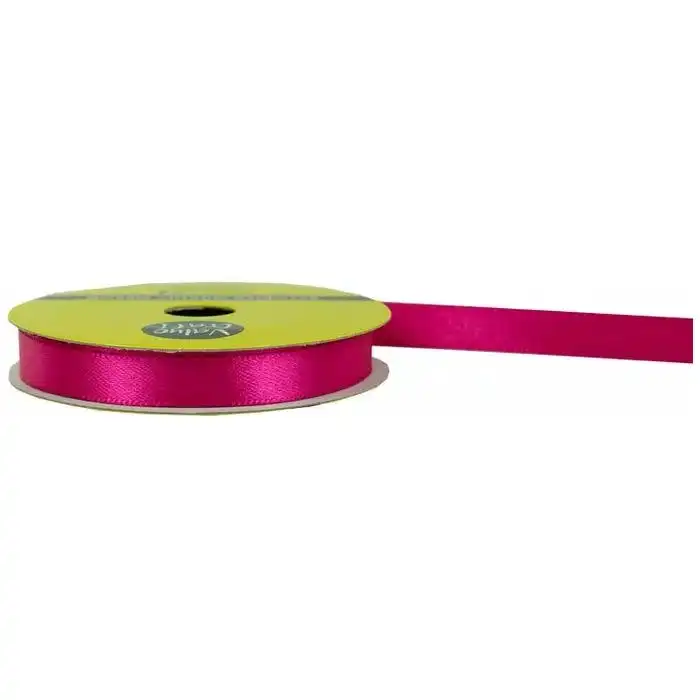 Satin Polyester Ribbon - Hot Pink