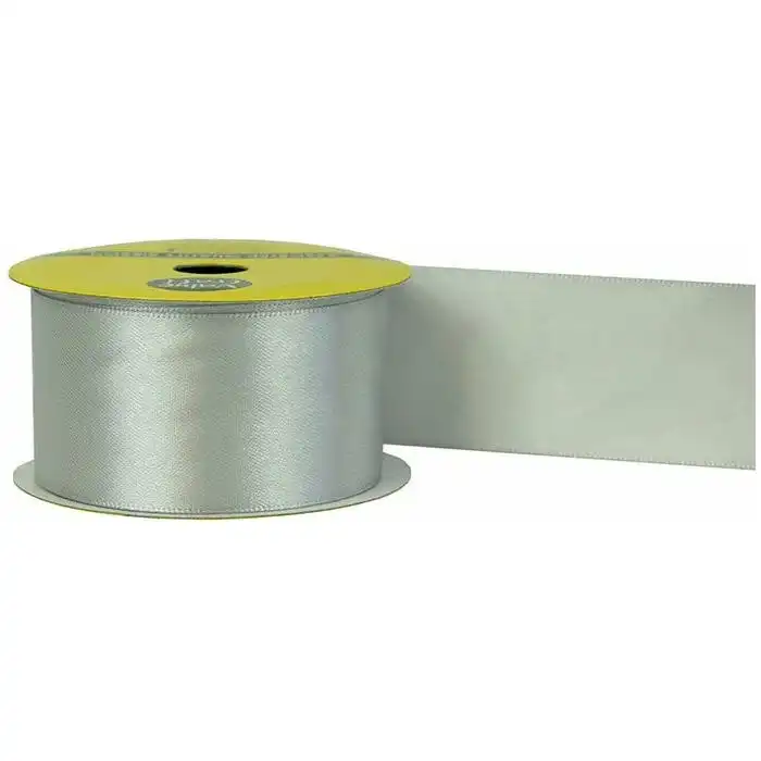 Satin Nylon Ribbon - Silver