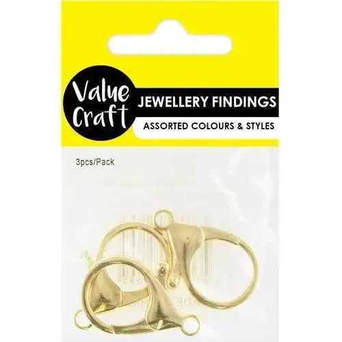 Giant Lobster Clasps - Gold