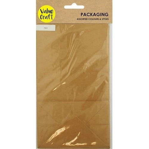 Bags with Gusset Paper - Brown