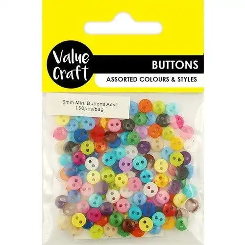 Buttons Mini - Multi Coloured