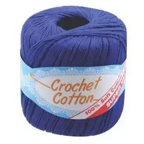 Crochet Cotton - Royal Blue