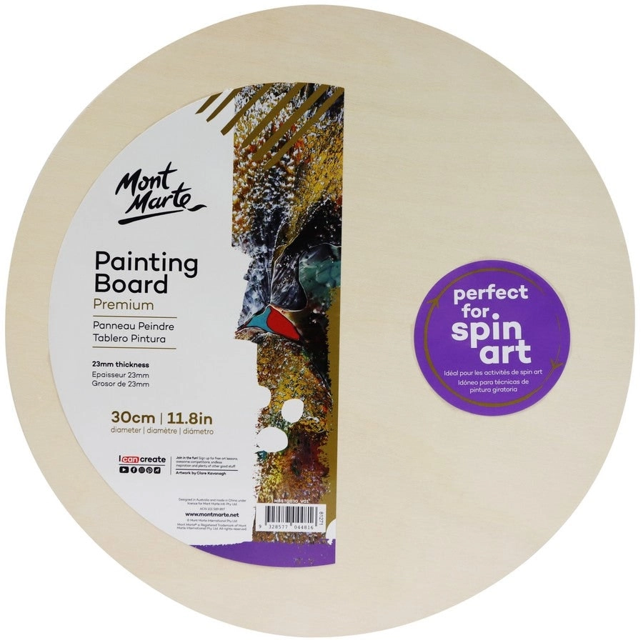 Mont Marte - Round Painting Board