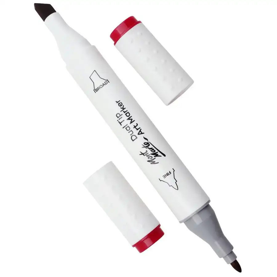 Mont Marte Dual Tip Alcohol Art Marker - Carmine