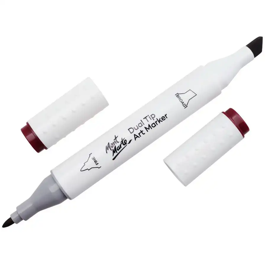 Mont Marte Dual Tip Alcohol Art Marker - Old Mauve