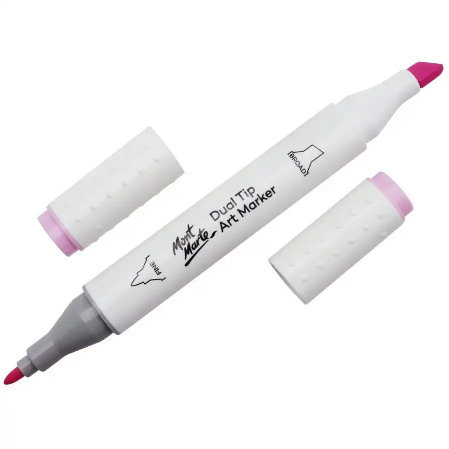 Mont Marte Dual Tip Alcohol Art Marker - Light Pink