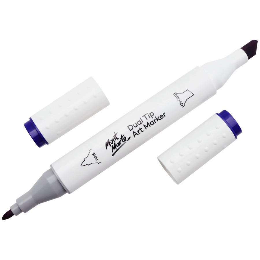 Mont Marte Dual Tip Alcohol Art Marker - Cobalt Blue