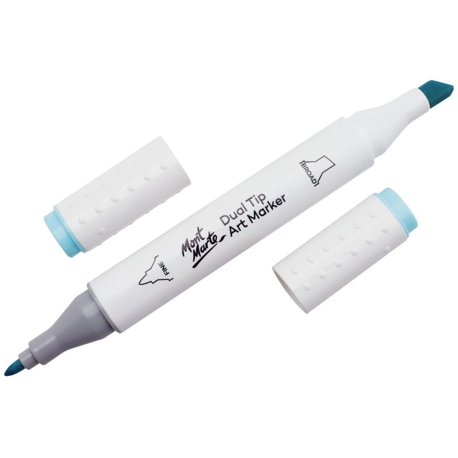 Mont Marte Dual Tip Alcohol Art Marker - Pastel Blue