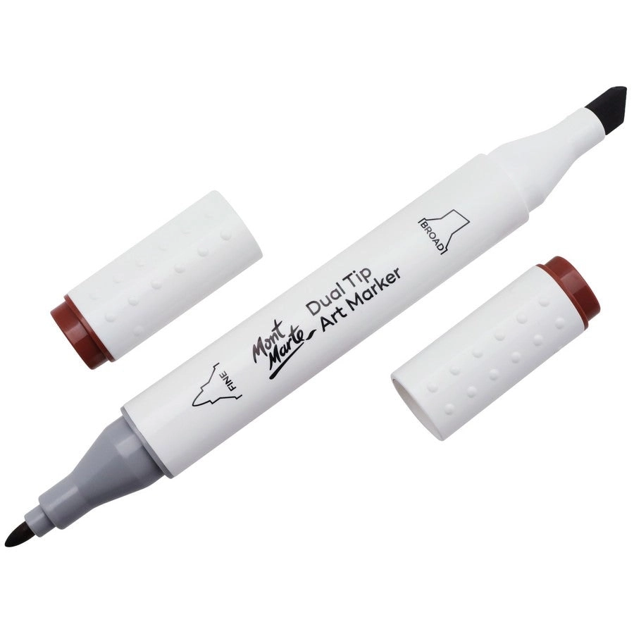 Mont Marte Dual Tip Alcohol Art Marker - Burnt Orange