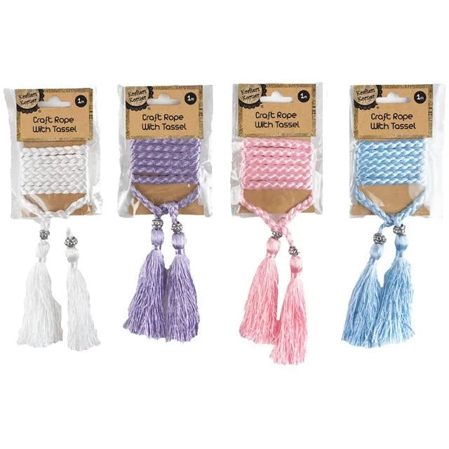 Craft Rope with Tassels