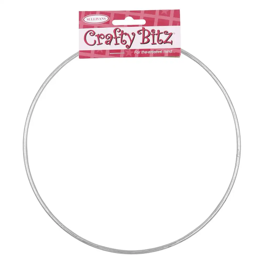 Crafty Bitz Metal Ring Silver - Medium