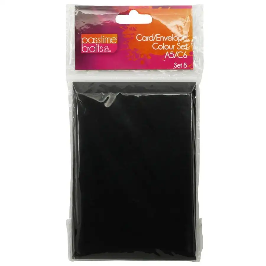 Card & Envelope - Black