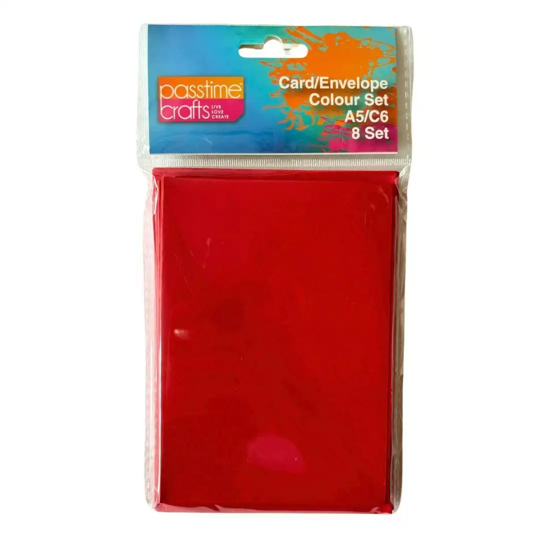 Card & Envelope - Red