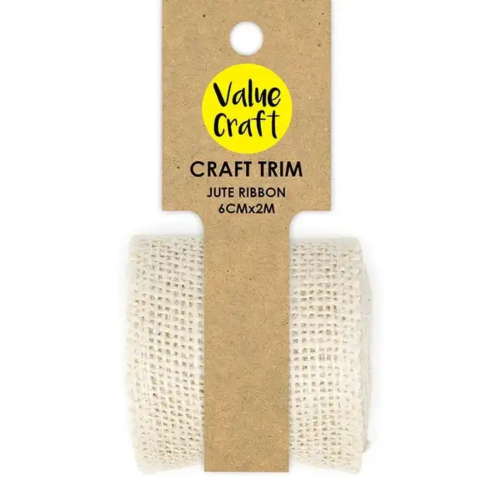 Trim Jute Ribbon - Beige