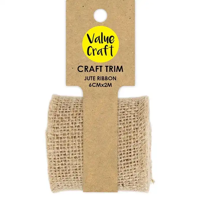 Trim Jute Ribbon - Natural