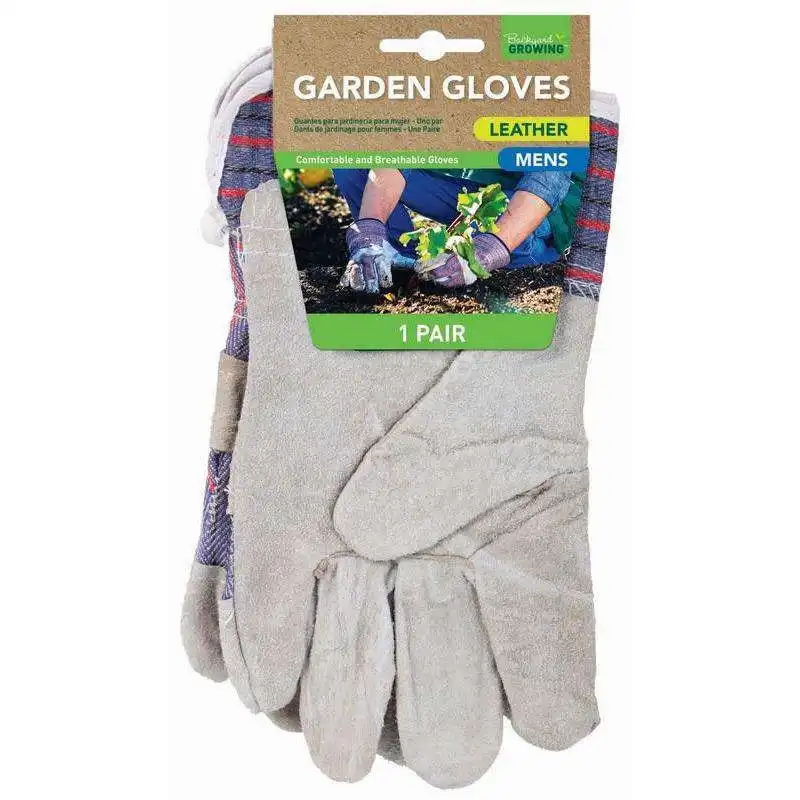 Garden Leather Gloves - Men