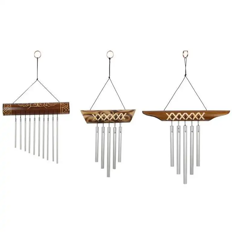 Wind Chime Bamboo Top - Tribal