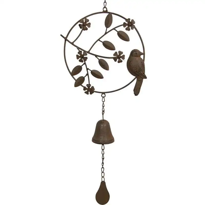 Cast Iron Bell Hanger - Bird in Ring