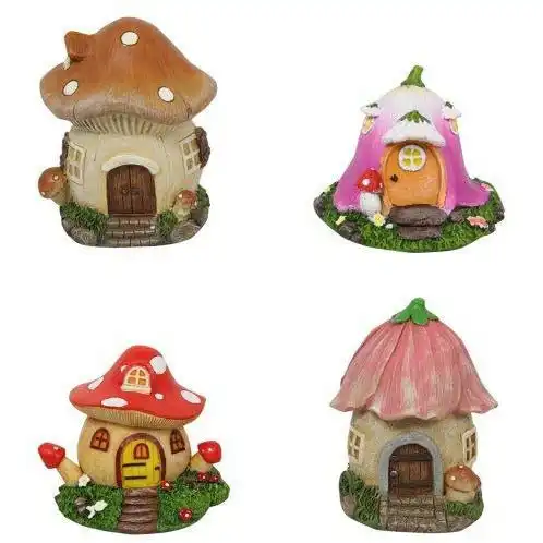 Mushroom Fairy Garden House