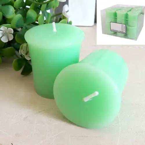 Aqua Votive Scented Candle - Coconut Lime & Verbena