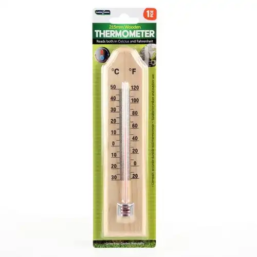 Wooden Thermometer