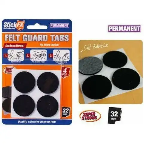 Felt Guard Tabs Self Adhesive Permanent