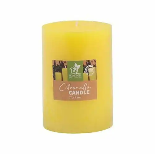 Citronella Pillar Candle