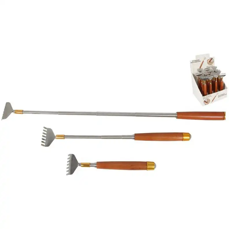 Premium Extendable Back Scratcher with Acupressure Roller