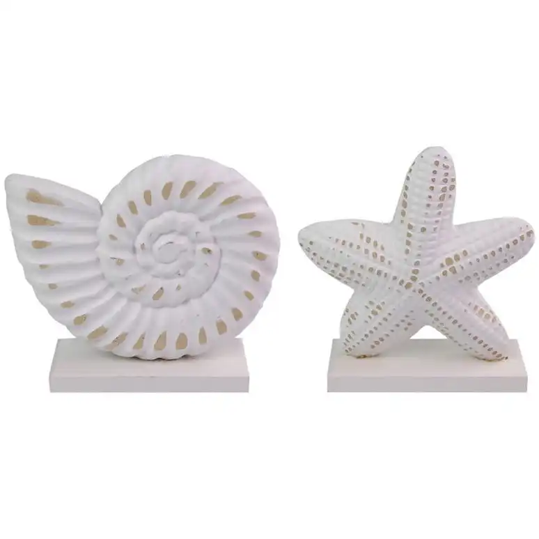 Shell or Starfish - White Décor